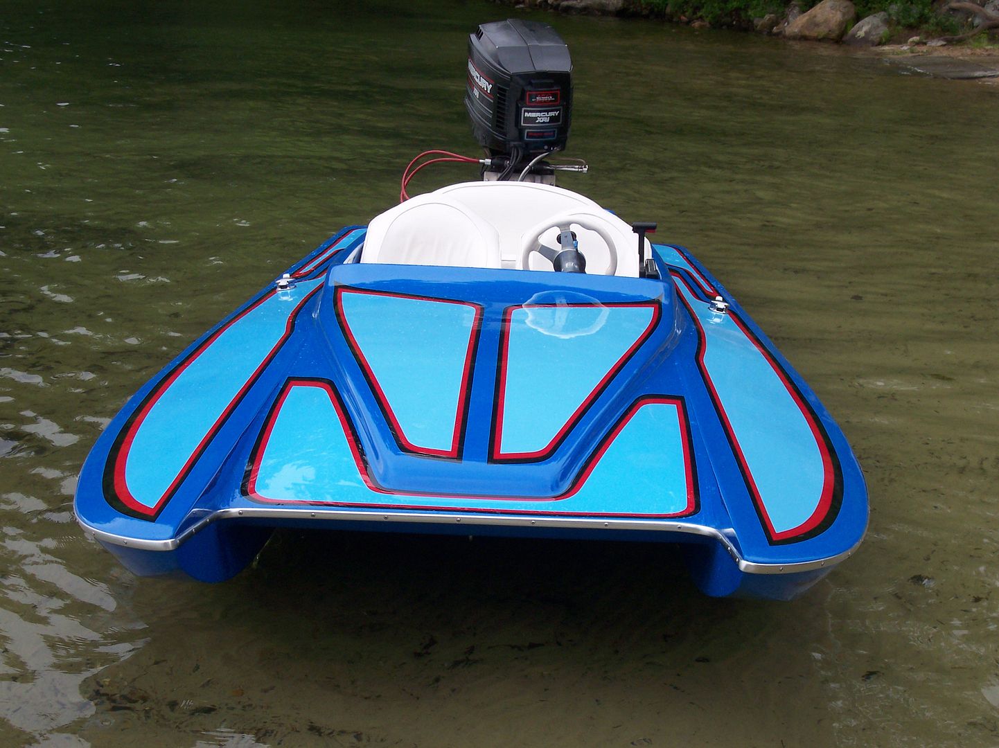 18' Centurion Pickle Fork Tunnel Hull Outboard With Or Without Power